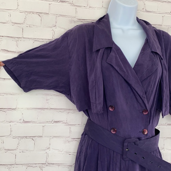 Vintage jumpsuit purple size small - Picture 6 of 16